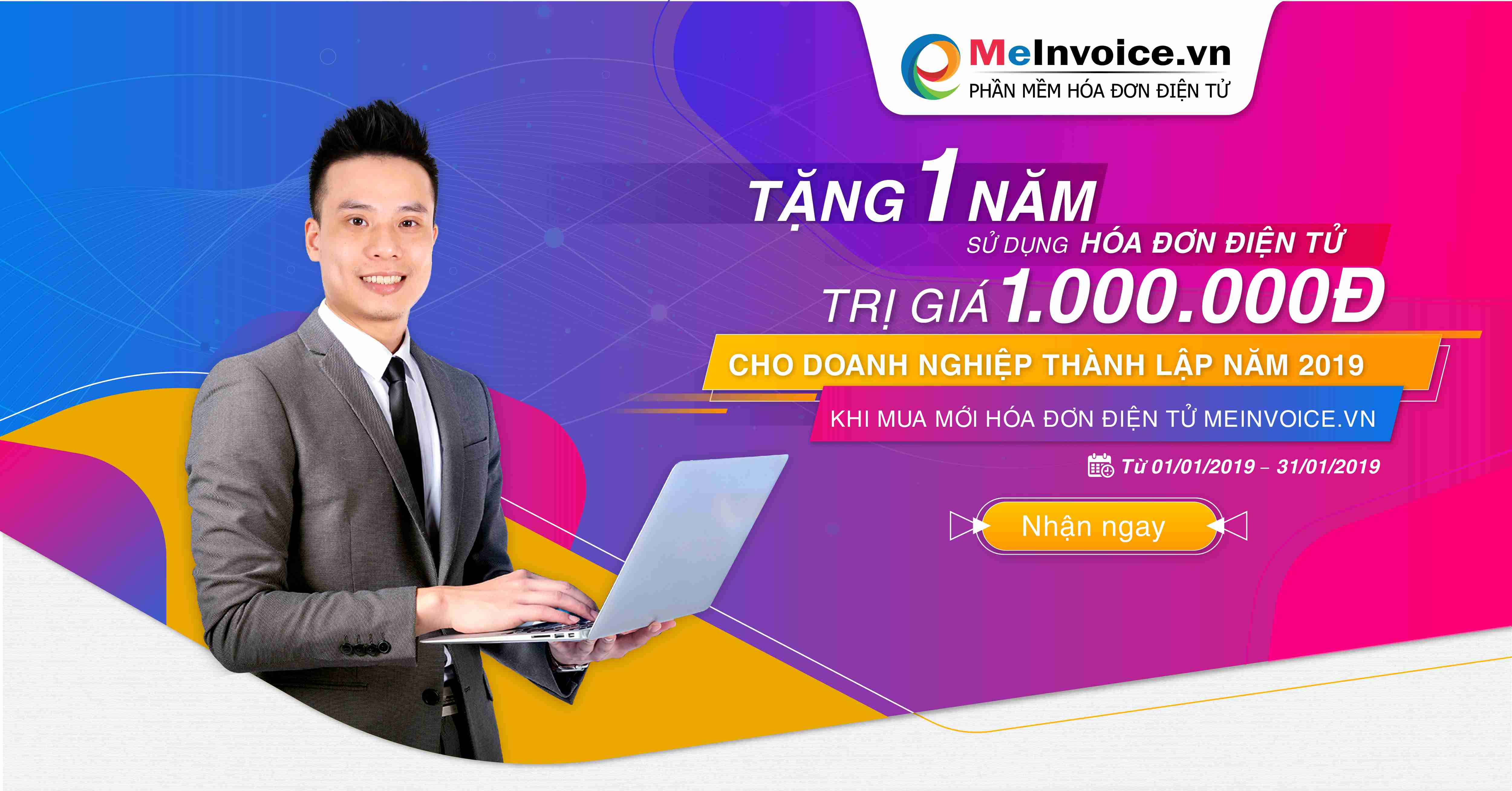 MISA tặng 1 năm sử dụng Hóa đơn điện tử trị giá 1.000.000đ cho Doanh nghiệp thành lập năm 2019 MISA tặng 1 năm sử dụng Hóa đơn điện tử trị giá 1.000.000đ cho Doanh nghiệp thành lập năm 2019