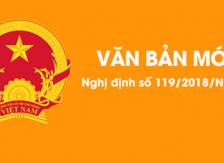 Nghị định số 119/2018/NĐ-CP quy định về hóa đơn điện tử khi bán hàng hóa