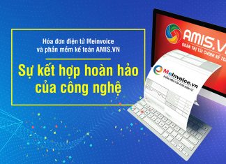 Hóa đơn điện tử đã sẵn sàng trên Phần mềm quản trị doanh nghiệp AMIS
