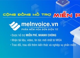 MISA ra mắt group Facebook cộng đồng hỗ trợ miễn phí hóa đơn điện tử MISA meInvoice Cộng đồng hỗ trợ hóa đơn điện tử