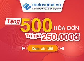 MISA tặng MIỄN PHÍ 500 hóa đơn điện tử MISA meInvoice trong tháng 4 MISA tặng 500 hóa đơn điện tử