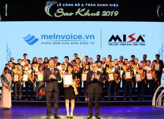 Giành danh hiệu Sao Khuê 2019, MISA meInvoice khẳng định vị trí hàng đầu thị trường hóa đơn điện tử Việt Nam phần mềm hóa đơn điện tử