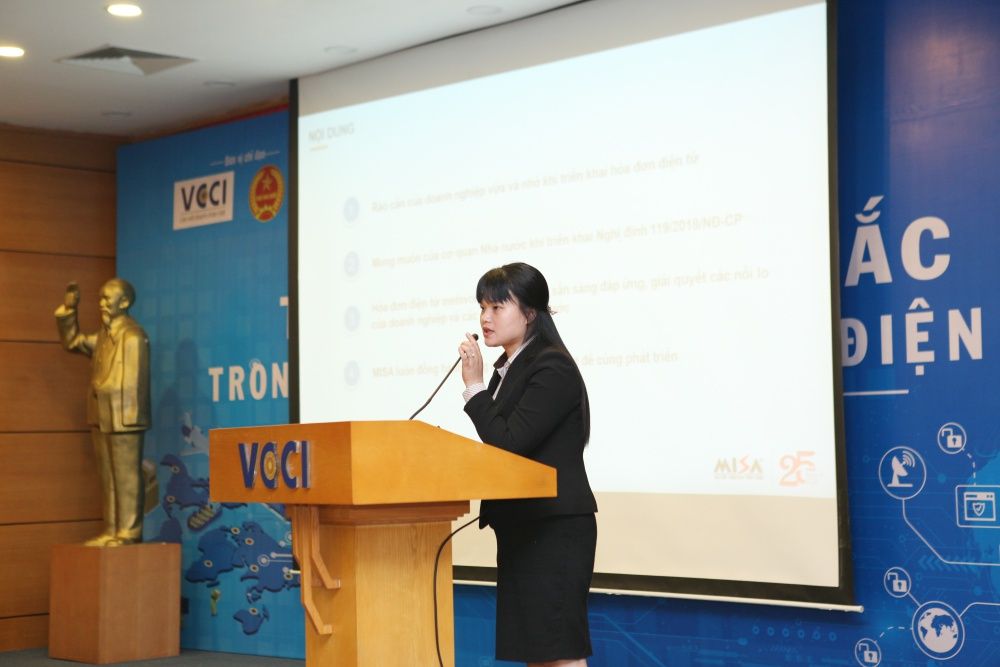Hội thảo Gỡ nút thắt trong việc triển khai hóa đơn điện tử