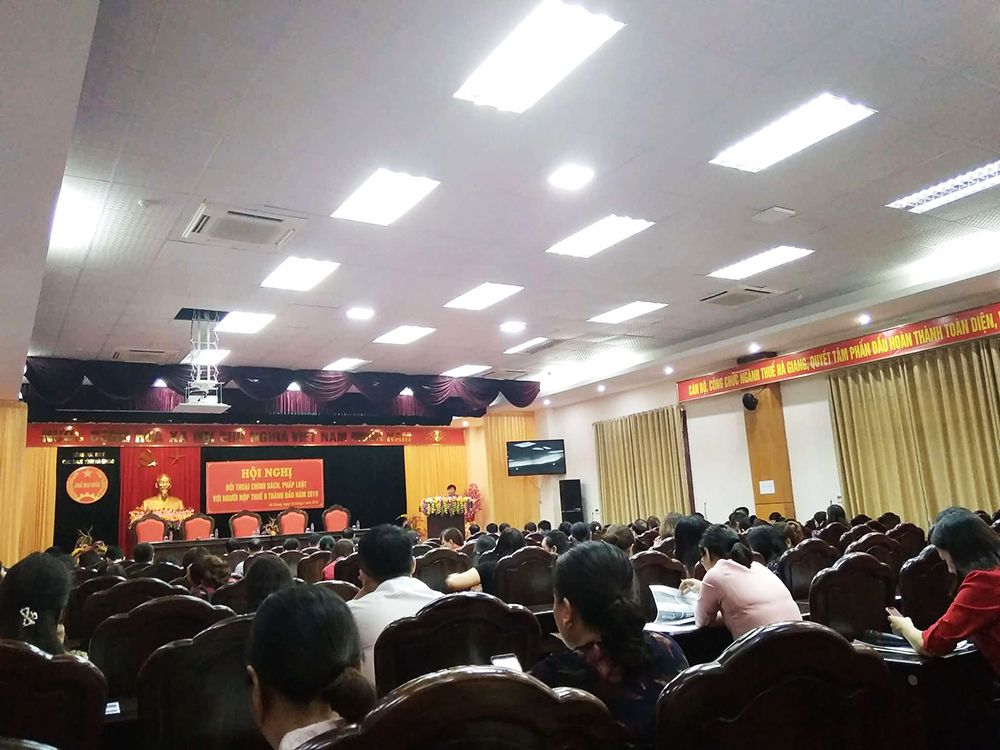 hội nghị thu hút gần 300 kế toán/Chủ doanh nghiệp trên địa bàn tỉnh Hà Giang