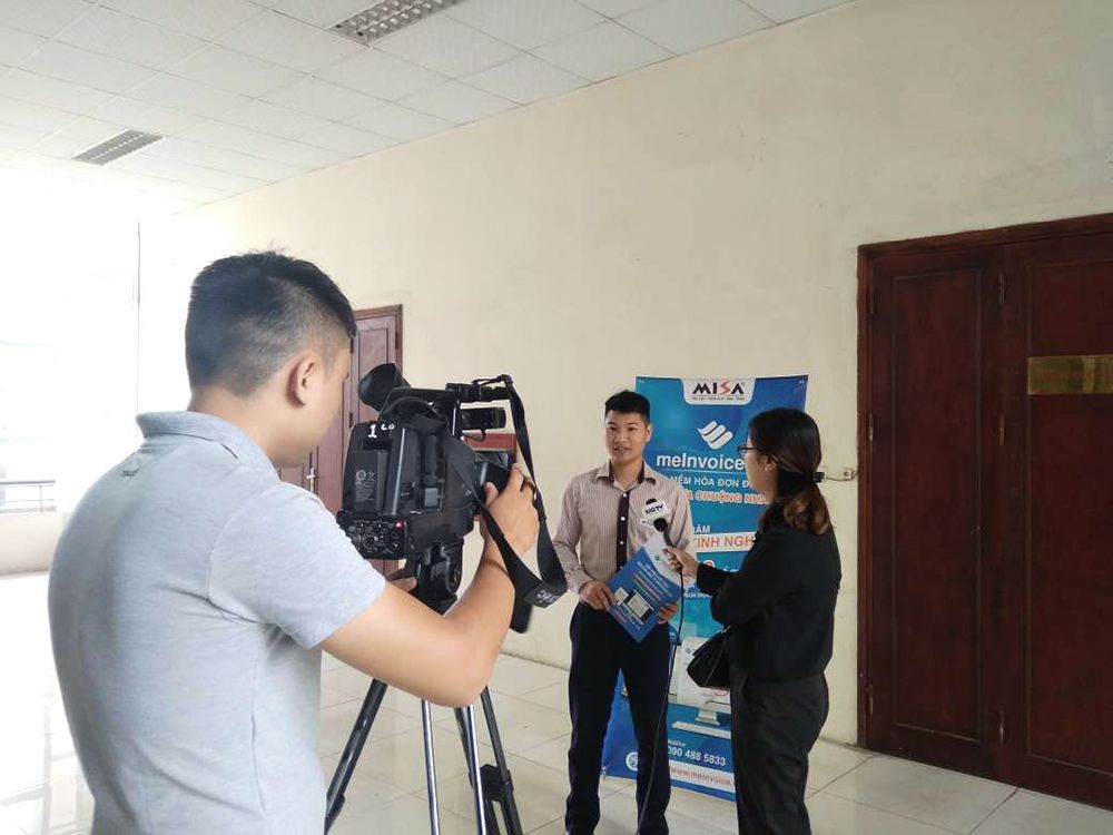 Đài truyền hình Hà Giang phỏng vấn Ông Hoàng Văn Thi về giải pháp hóa đơn điện tử của MISA