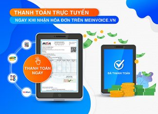 Thanh toán trực tuyến trên phần mềm hóa đơn điện tử MISA meInvoice: Người bán – người mua tiện đủ đường