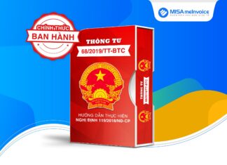 Chính thức ban hành Thông tư 68/2019/TT-BTC hướng dẫn Nghị định 119/2018/NĐ-CP về hóa đơn điện tử thong tu 68