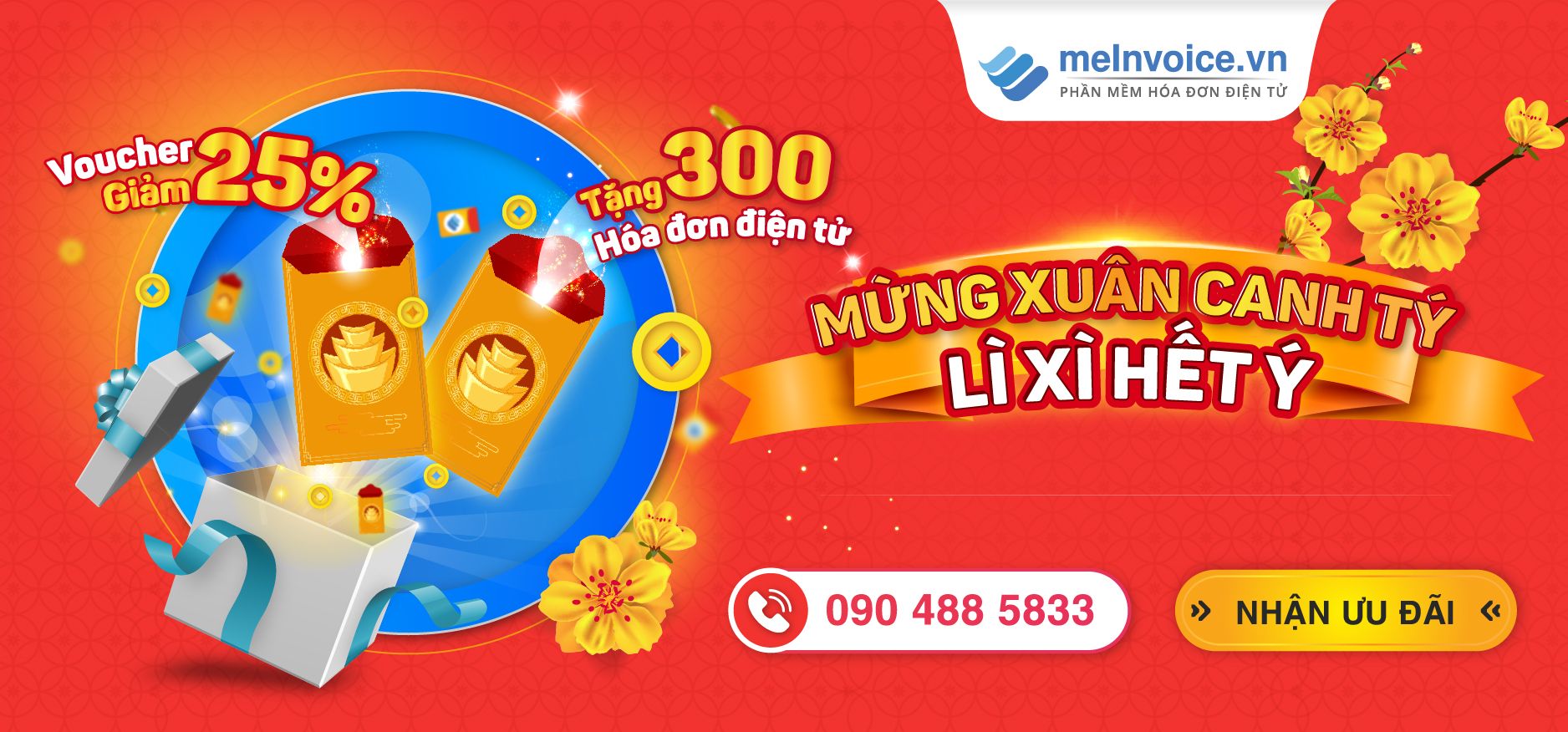 tặng hóa đơn điện tử
