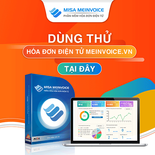 dùng thử hóa đơn điện tử MISA