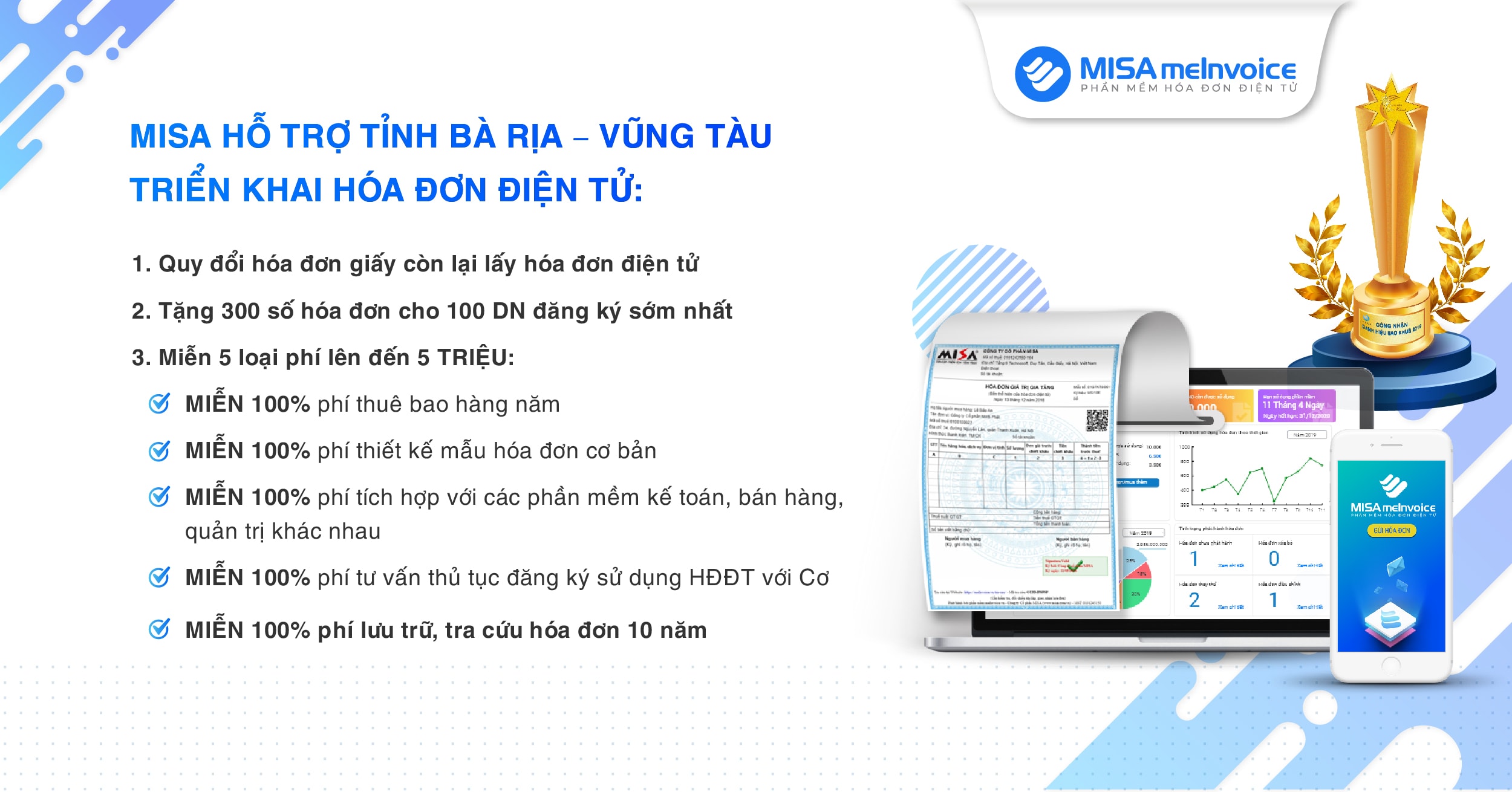 Hóa đơn điện tử Bà Rịa Vũng Tàu