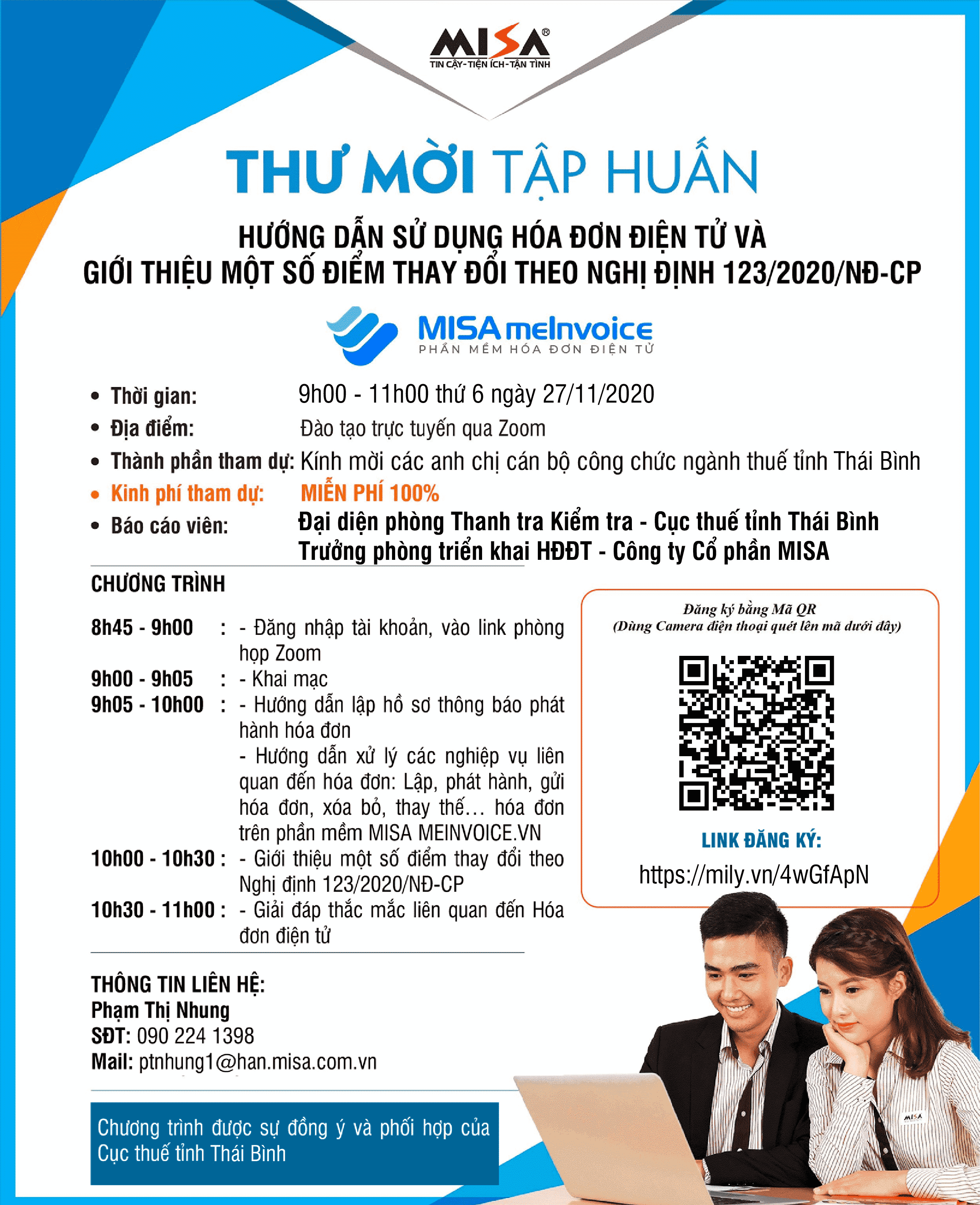 tập huấn hóa đơn điện tử thái bình