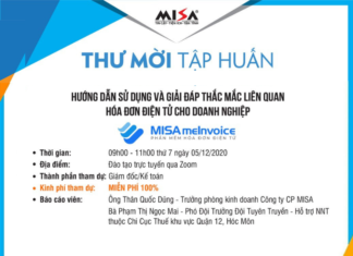 Tập huấn hóa đơn điện tử TP Hồ Chí Minh: Hướng dẫn sử dụng & giải đáp thắc mắc liên quan đến hóa đơn điện tử tap huan hoa don dien tu ho chi minh