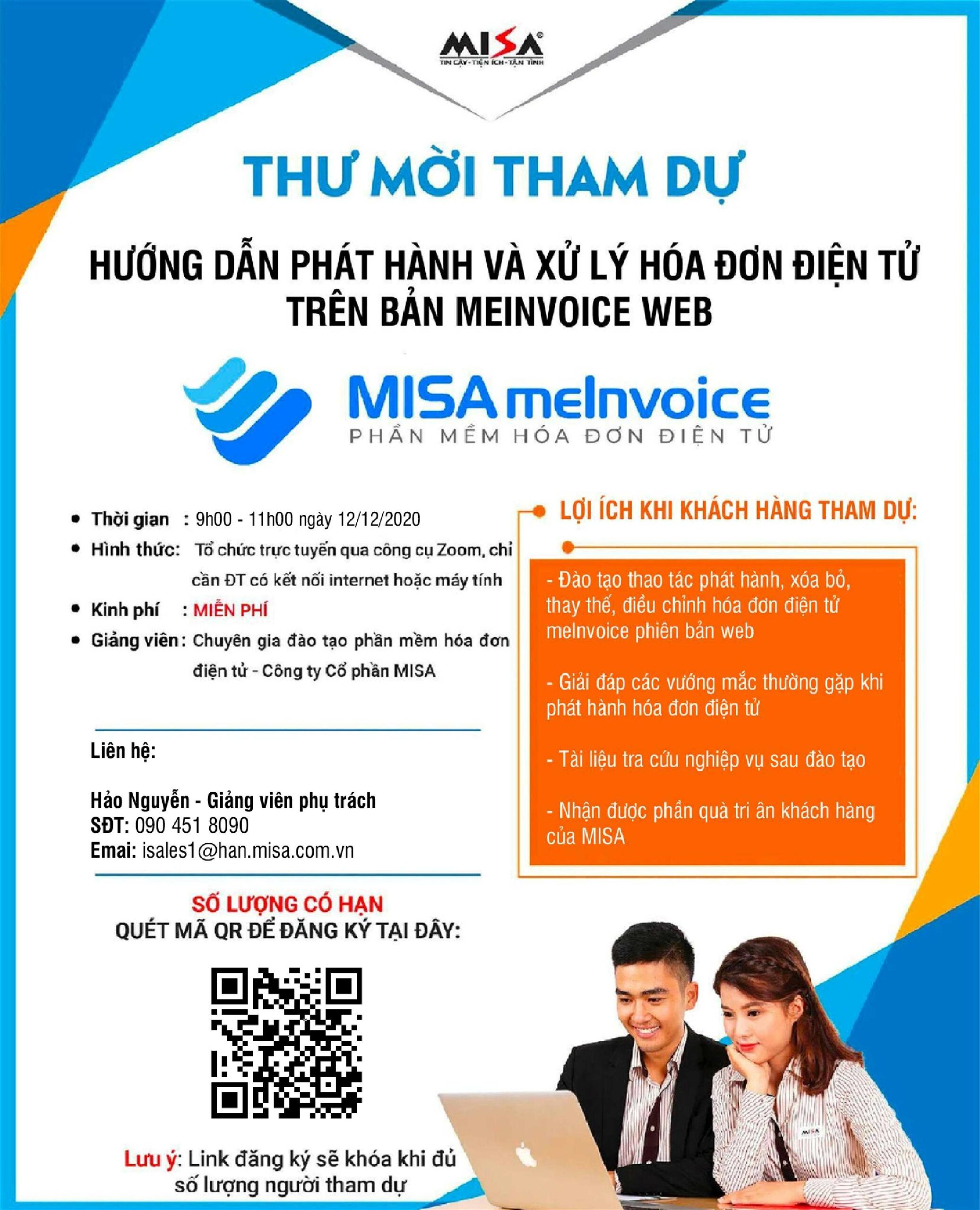 Tập huấn sử dụng hóa đơn điện tử