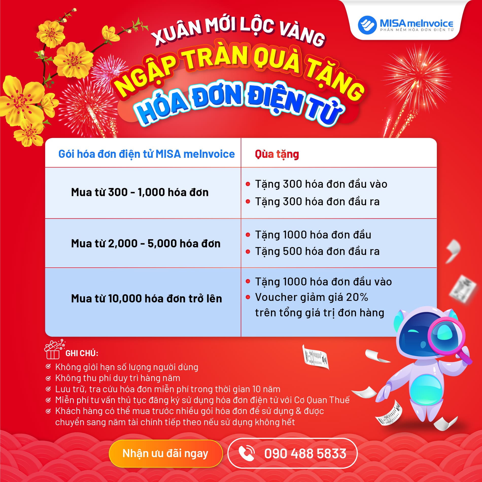 tang hoa don dien tu