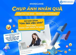 Minigame: Kế toán khoe góc làm việc xinh – rinh ngay thảm tập từ MISA