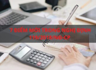 7 Điểm mới trong quy định về sử dụng hóa đơn điện tử trong nghị định 119/2018/NĐ-CP
