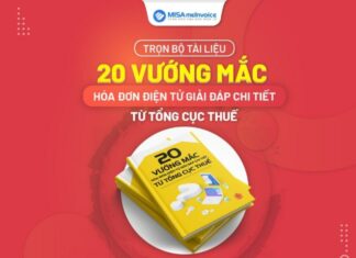 EBOOK: Giải đáp 20 vướng mắc về hóa đơn điện tử từ Tổng cục Thuế