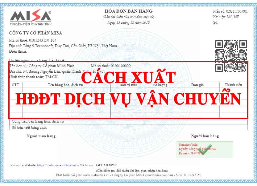 hoa don dien tu dich vu van chuyen hoa don dien tu dich vu van chuyen