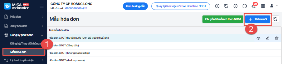 khởi tạo hóa đơn vé máy bay