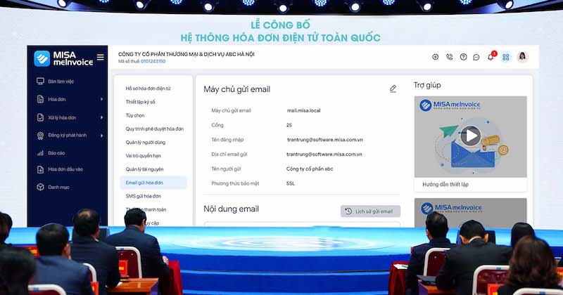 Phần mềm Hóa đơn điện tử MISA meInvoice là một trong những phần mềm triển khai thành công trong giai đoạn 1