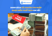 Danh sách các khoản thu nhập được miễn thuế TNCN chi tiết các khoản thu nhập được miễn thuế TNCN