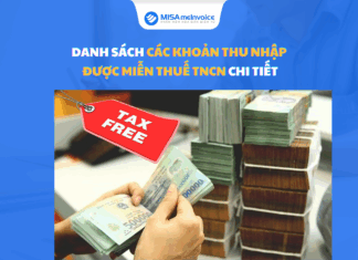 Danh sách các khoản thu nhập được miễn thuế TNCN chi tiết các khoản thu nhập được miễn thuế TNCN