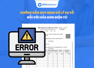 Hướng dẫn quy định xử lý sự cố đối với hóa đơn điện tử quy định xử lý sự cố hóa đơn điện tử