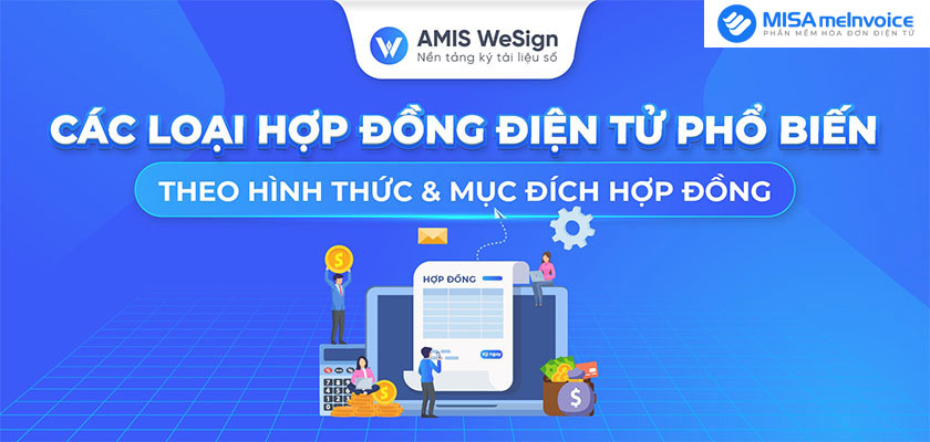 các loại hợp đồng điện tử phổ biến hiện nay