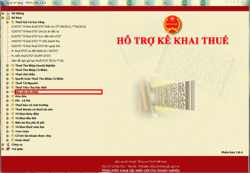 cách lập báo cáo tài chính