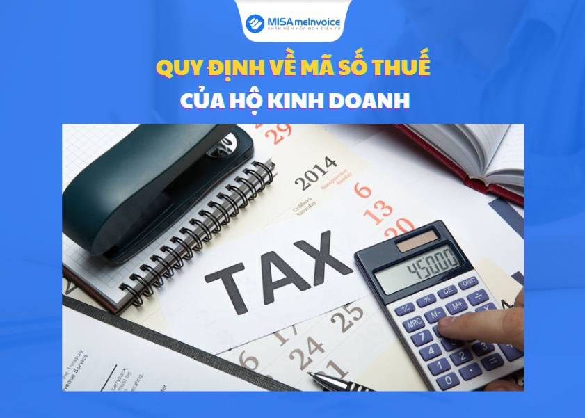 quy định về mã số thuế hộ kinh doanh