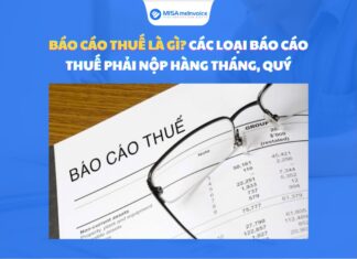 Báo cáo thuế là gì? Các loại báo cáo thuế phải nộp hàng tháng, quý báo cáo thuế là gì các loại báo cáo thuế
