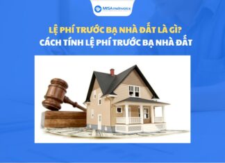 Thuế trước bạ nhà đất là gì? Cách tính lệ phí trước bạ nhà đất lệ phí trước bạ nhà đất