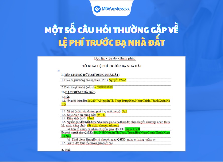 một số câu hỏi thường gặp