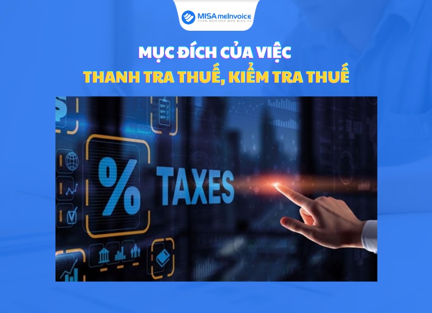 mục đích của thanh tra, kiểm tra thuế