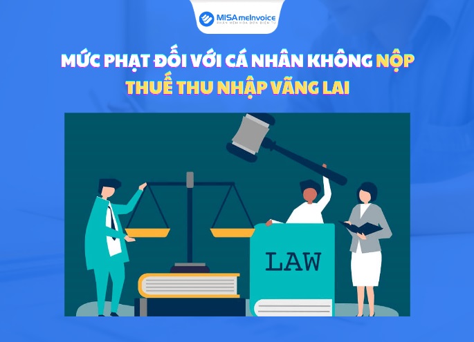 mức phạt với cá nhân không nộp thuế thu nhập vãng lai