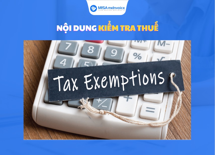 nội dung kiểm tra thuế