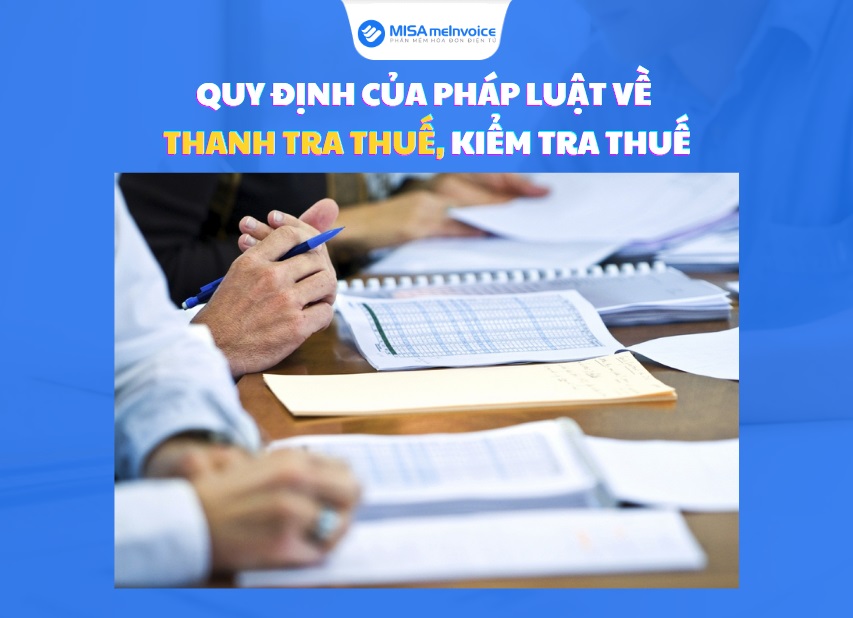 quy định của pháp luật về thanh tra, kiểm tra thuế