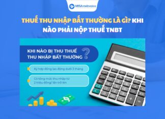 Thuế thu nhập bất thường là gì? Khi nào phải nộp thuế thu nhập bất thường? thuế thu nhập bất thường