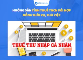 Hướng dẫn tính thuế TNCN với hợp đồng thời vụ, thử việc tính thuế tncn với hợp đồng thời vụ, thử việc