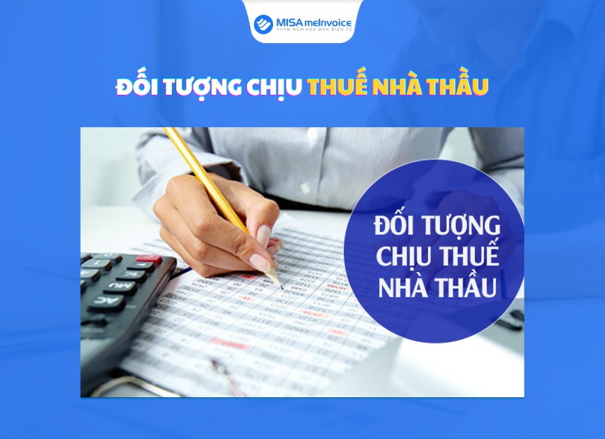 đối tượng chịu thuế nhà thầu