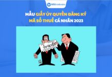 Tải mẫu giấy ủy quyền đăng ký mã số thuế cá nhân 2026 mẫu giấy ủy quyền đăng ký mã số thuế cá nhân