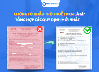 Quy định chứng từ khấu trừ thuế TNCN mới theo Nghị định 70/2025/NĐ-CP chứng từ khấu trừ thuế tncn điện tử