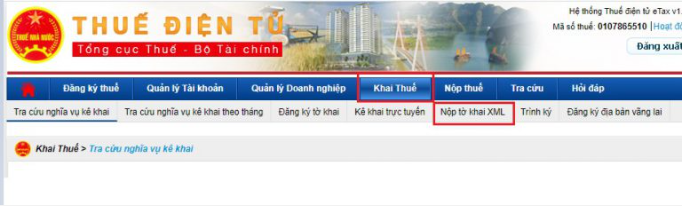 Hướng dẫn đăng ký nộp thuế vãng lai ngoại tỉnh qua mạng