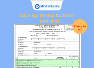 3 bước lập tờ khai thuế GTGT mẫu 01 theo thông tư 80 nhanh chóng tờ khai thuế gtgt