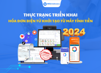 Thực trạng triển khai hóa đơn điện tử khởi tạo từ máy tính tiền 2024