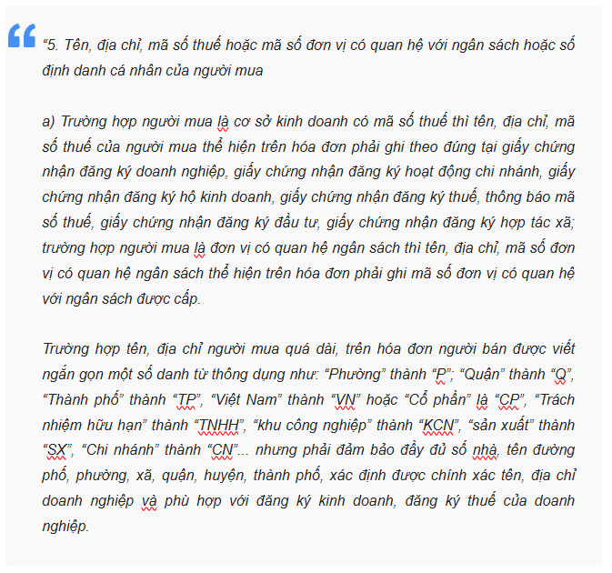 xuất hóa đơn hộ kinh doanh