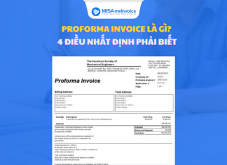 Proforma invoice là gì? 4 điều NHẤT ĐỊNH phải biết proforma invoice là gì