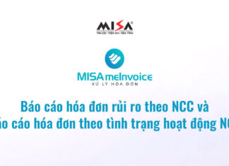 MISA meInvoice Xử lý hóa đơn – Giới thiệu các báo cáo