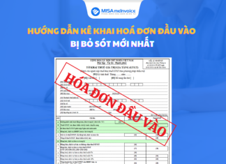 Cách kê khai hóa đơn đầu vào bị bỏ sót từ 01/07/2025 kê khai hóa đơn đầu vào bị bỏ sót