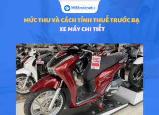 Mức thu và cách tính thuế trước bạ xe máy từ ngày 01/7/2025 thuế trước bạ xe máy